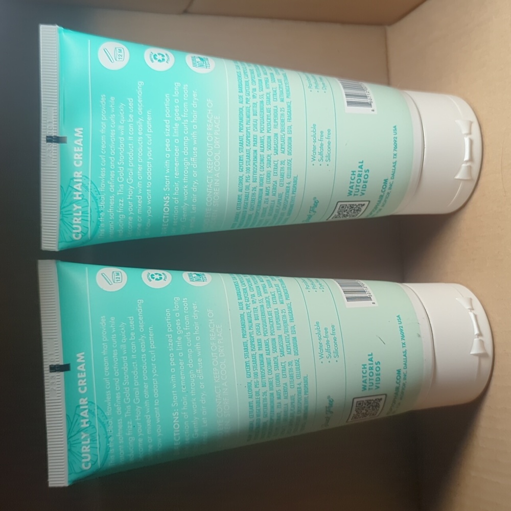 Lot of 2 MopTop Curly Hair Cream each size 6 oz - Picture 2 of 2